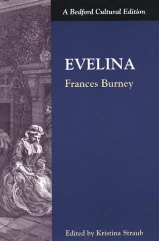 Imagen de archivo de Evelina (Bedford Cultural Editions) a la venta por Wonder Book