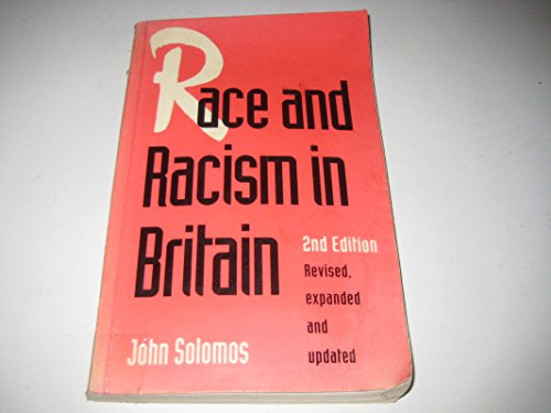 Imagen de archivo de Race and Racism in Britain- 2nd. Ed. a la venta por General Eclectic Books