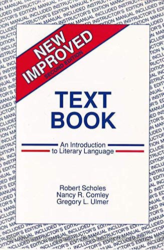 Stock image for Text Book- An Introduction to Literary Language, 2nd Edition for sale by The Maryland Book Bank