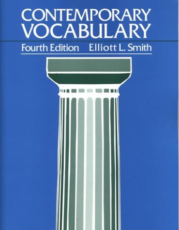 Beispielbild fr Contemporary Vocabulary zum Verkauf von Better World Books