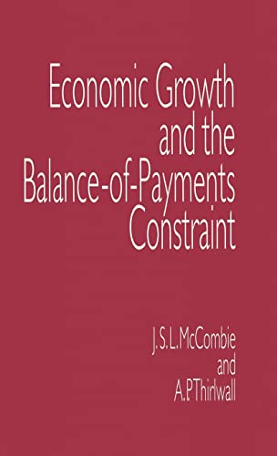 Stock image for Economic Growth and the Balance-of-Payments Constraint for sale by Midtown Scholar Bookstore