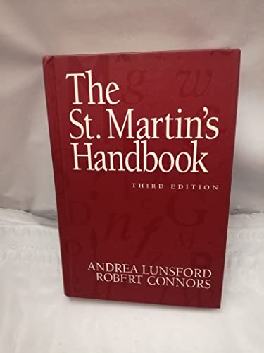 9780312102128: The St. Martin's Handbook