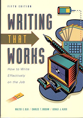 9780312103767: Writing That Works: How to Write Effectively on the Job