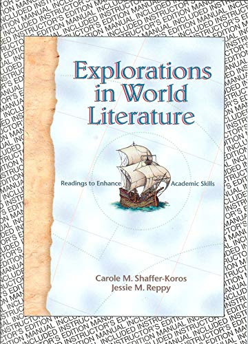 Imagen de archivo de Explorations in World Literature Teacher's Edition a la venta por Housing Works Online Bookstore