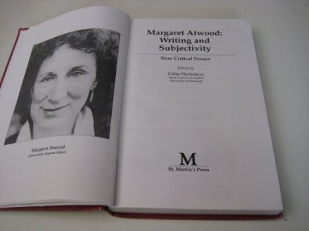 Stock image for Margaret Atwood Writing and Subjectivity New Critical Essays for sale by COLLINS BOOKS