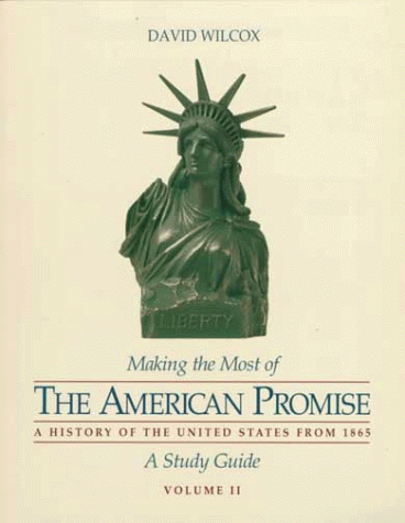 Beispielbild fr Making the Most of the American Promise: 2 zum Verkauf von HPB-Emerald