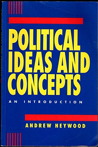 Beispielbild fr Political Ideas and Concepts: An Introduction zum Verkauf von Wonder Book