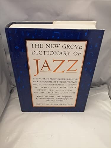 Stock image for New grove dict of Jazz for sale by Better World Books