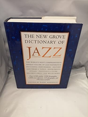 9780312113575: The New Grove Dictionary of Jazz