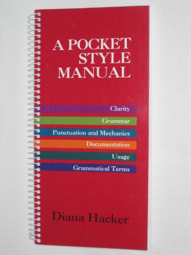 9780312114947: A Pocket Style Manual