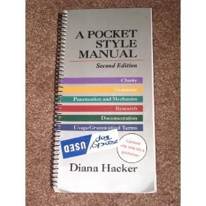 9780312115968: A Pocket Style Manual