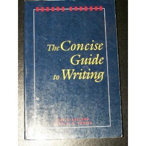 9780312116040: The Concise Guide to Writing