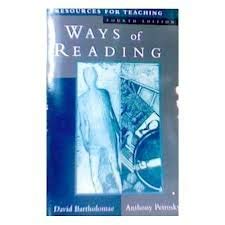 Stock image for Ways of Reading for sale by Ergodebooks