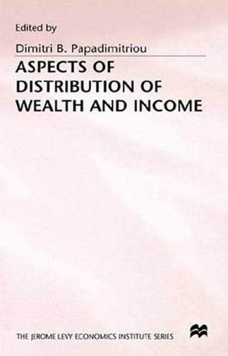 Beispielbild fr Aspects of Distribution of Wealth and Income (Jerome Levy Economics Institute) zum Verkauf von Buchpark
