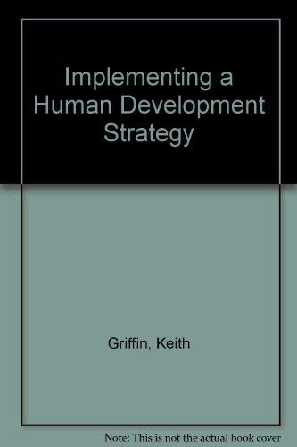 Imagen de archivo de Implementing a Human Development Strategy a la venta por Better World Books: West