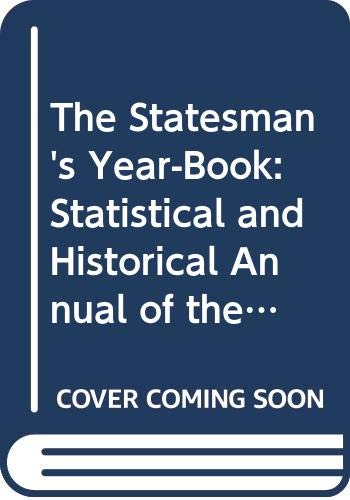 Imagen de archivo de The Statesman's Year-Book: Statistical and Historical Annual of the States of the World for the Year 1994-1995 a la venta por Ergodebooks