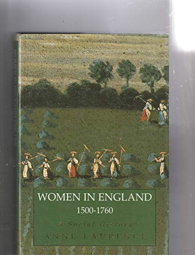 9780312122072: Women in England 1500-1760: A Social History