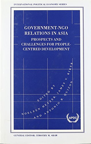 9780312124908: Government-Ngo Relations in Asia: Prospects and Challenges for People-Centered Development