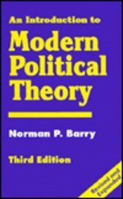 An Introduction to Modern Political Theory (9780312127503) by Norman P. Barry
