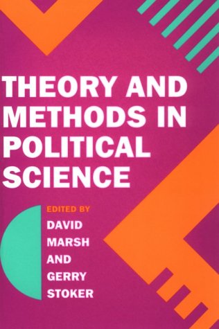 Imagen de archivo de Theory and Methods in Political Science a la venta por Books From California