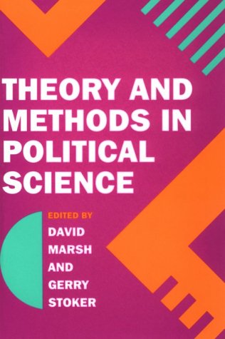 9780312127626: Theory and Methods in Political Science