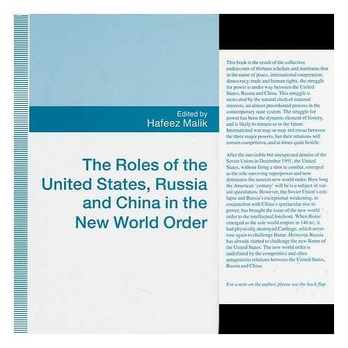 Stock image for The Roles of the United States, Russia, and China in the New World Order for sale by 3rd St. Books