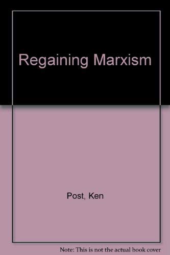 9780312129736: Regaining Marxism