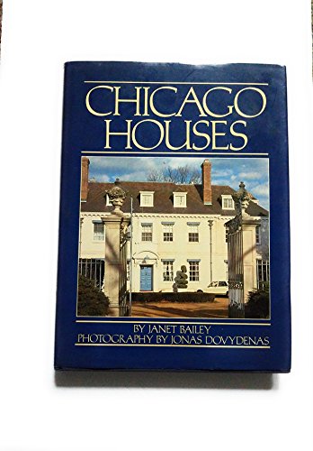 Beispielbild fr Chicago Houses zum Verkauf von Virginia Martin, aka bookwitch