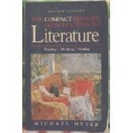 9780312132637: Compact Bedford Introduction to Literature Reading Thinking and Writing