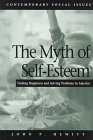 Beispielbild fr The Myth of Self-Esteem : Finding Happiness and Solving Problems in America zum Verkauf von Better World Books