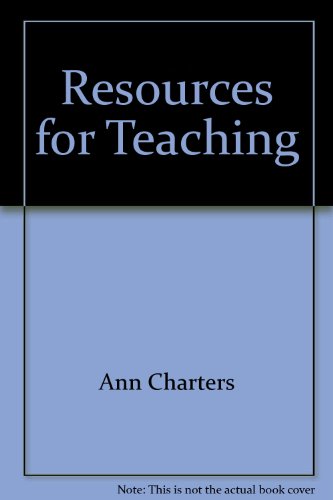 Imagen de archivo de Resources for Teaching a la venta por BookHolders