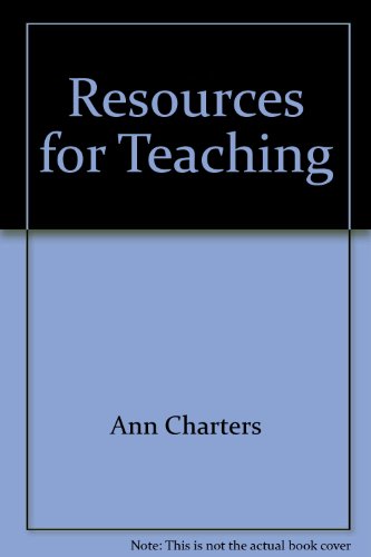 Stock image for Resources for Teaching for sale by BookHolders