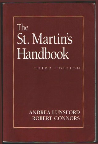 Stock image for The St. Martin's Handbook for sale by Better World Books