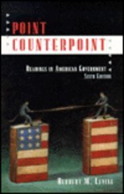 Beispielbild fr Point Counterpoint: Readings in American Government zum Verkauf von Wonder Book