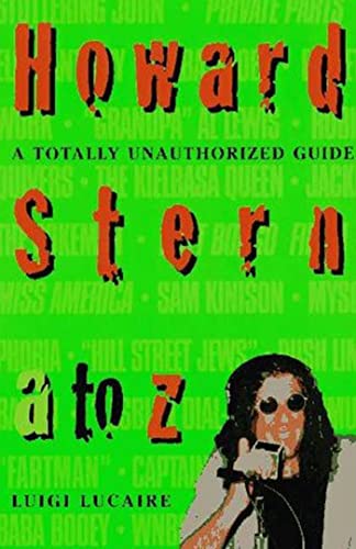 Stock image for Howard Stern A To Z for sale by Wonder Book