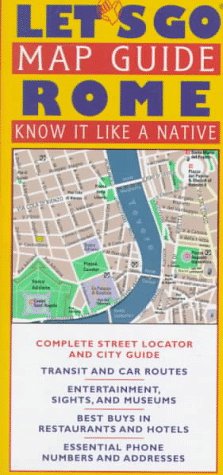 9780312151638: Let's Go Map Guide Rome (Let's Go Map Guides)