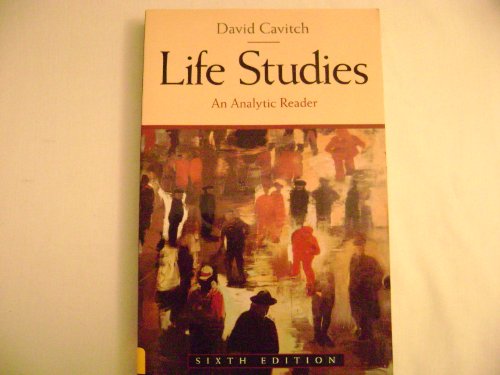 Beispielbild fr Life Studies: An Analytic Reader zum Verkauf von Wonder Book