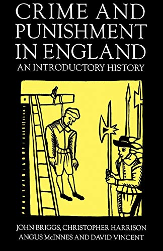 Imagen de archivo de Crime and Punishment in England, 1100-1990 : An Introductory History a la venta por Better World Books