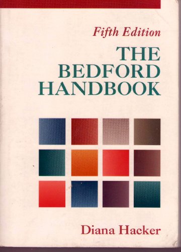 Imagen de archivo de Bedford Handbook for Writers a la venta por SecondSale