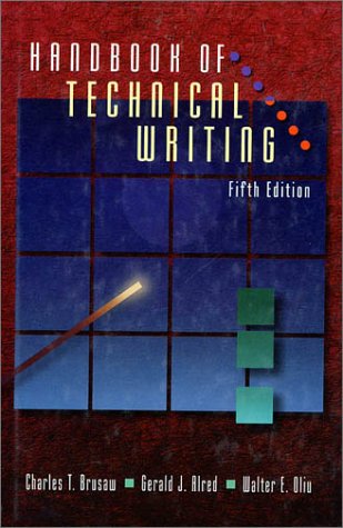 Handbook of Technical Writing