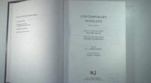 Contemporary Novelists (9780312167318) by Kirkpatrick, D. L.