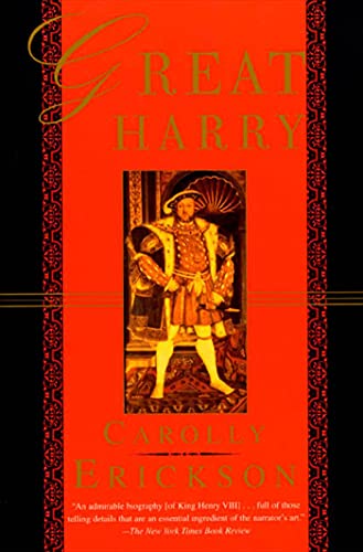 Beispielbild fr Great Harry : A Biography of Henry VIII zum Verkauf von Better World Books