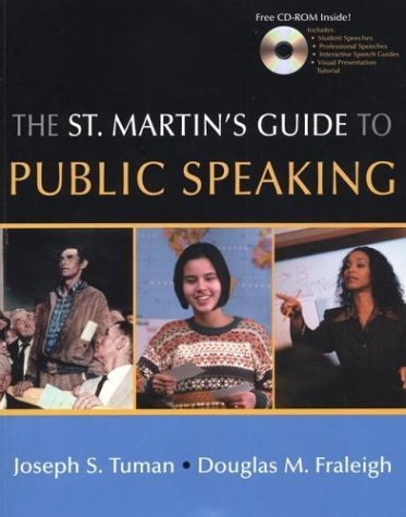 Imagen de archivo de The St. Martin*s Guide to Public Speaking a la venta por dsmbooks