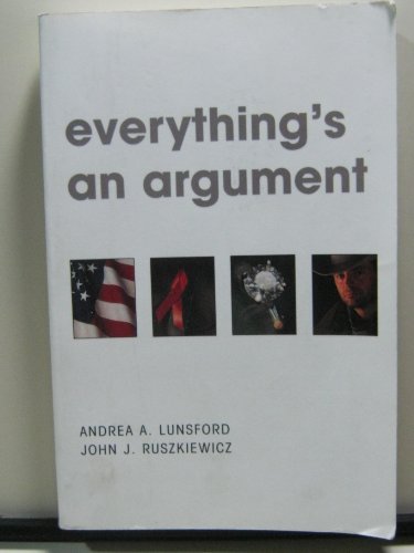 Imagen de archivo de Everything's an Argument a la venta por Wonder Book