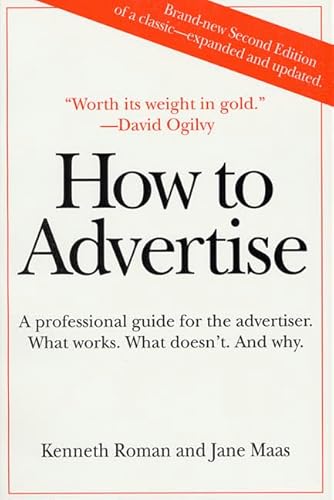 9780312171087: How to Advertise