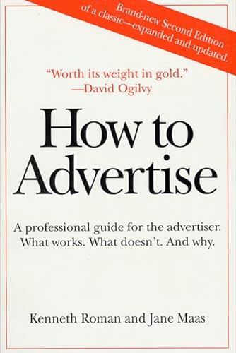 9780312171087: How to Advertise