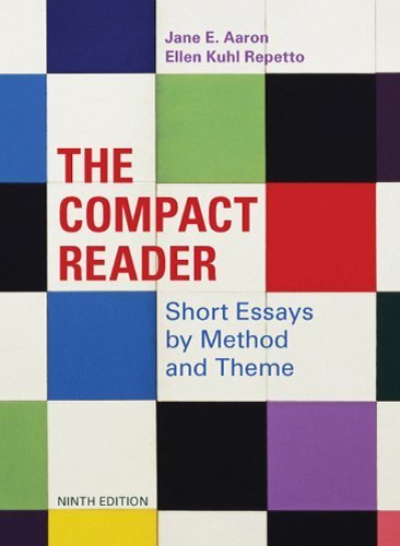 Beispielbild fr The Compact Reader: Short Essays by Method and Theme zum Verkauf von SecondSale