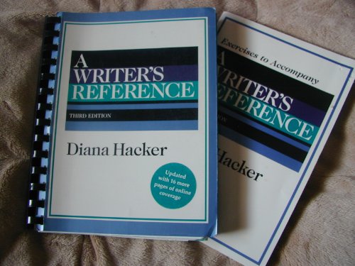 Imagen de archivo de A Writer's Reference (Internet Edition) a la venta por SecondSale