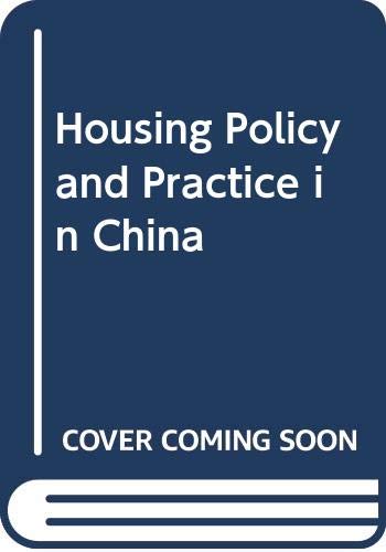 Stock image for Housing Policy and Practice in China for sale by Autumn Leaves