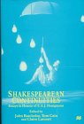 Shakespearean Continuities: Essays in Honour of E. A. J. Honigmann (9780312175047) by John Batchelor